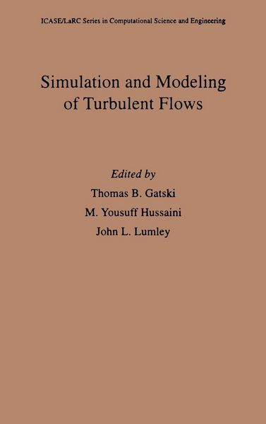 Produktbild: Simulation and Modeling of Turbulent Flows