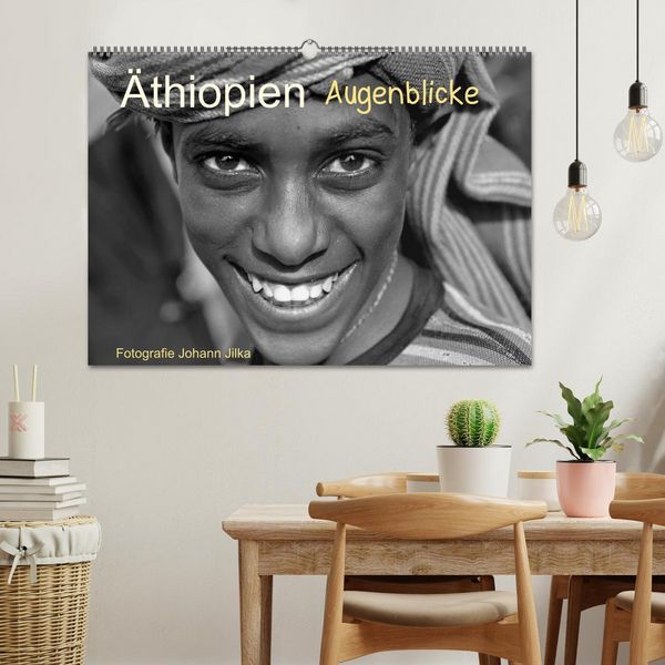 Produktbild: &Auml;thiopien Augenblicke (Wandkalender 2026 DIN A2 quer), CALVENDO Monatskalender