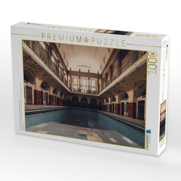 Produktbild: CALVENDO Puzzle Ein Motiv aus dem Kalender Das alte Stadtbad Leipzig | 1000 Teile Lege-Gr&ouml;&szlig;e 64x48cm Foto-Puzzle f&uuml;r gl&uuml;ckliche Stunden