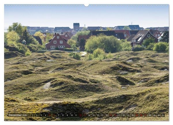 Produktbild: Ostfriesische Inseln - Borkum, Norderney, Juist, Baltrum, Langeoog, Spiekeroog, Wangerooge (hochwertiger Premium Wandkalender 2026 DIN A2 quer), Kunstdruck in Hochglanz