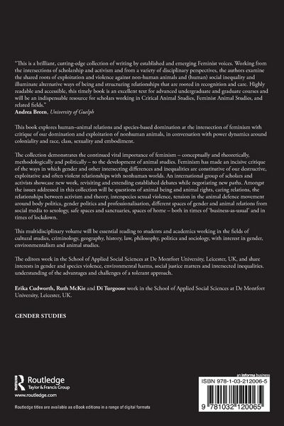 Produktbild: Feminist Animal Studies