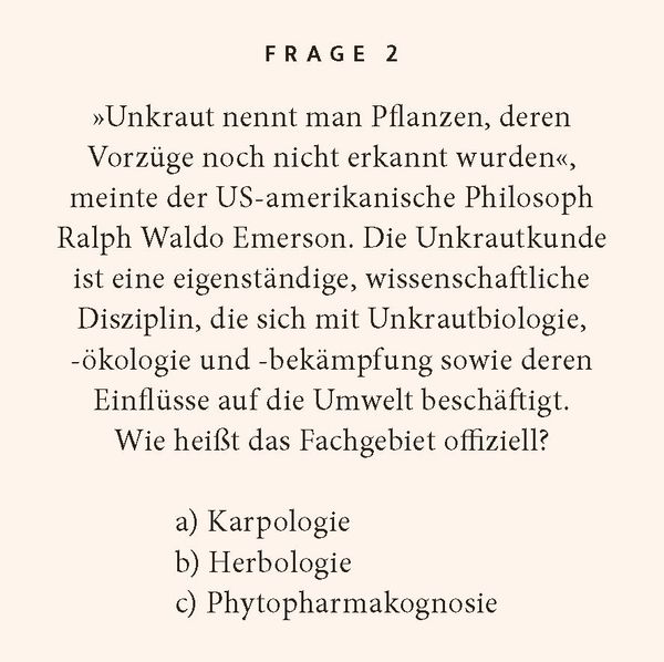 Produktbild: Kr&auml;uter-Quiz