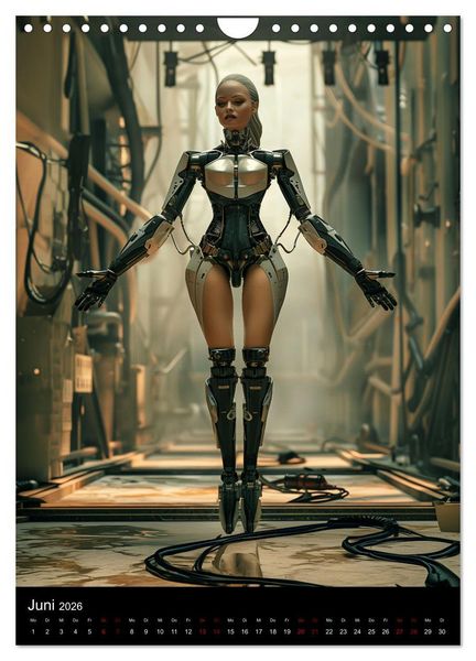 Produktbild: CYBER SISTERS (Wandkalender 2026 DIN A4 hoch), CALVENDO Monatskalender