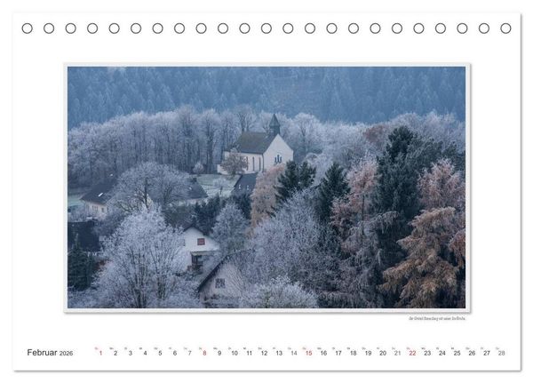 Produktbild: Emotionale Momente: Betzdorf - liebens- und lebenswerte Stadt an der Sieg. (Tischkalender 2026 DIN A5 quer), CALVENDO Monatskalender