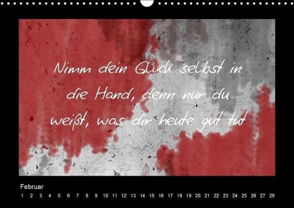 Produktbild: Monatsspr&uuml;che (Wandkalender immerw&auml;hrend DIN A3 quer)