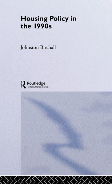 Produktbild: Housing Policy in the 1990s