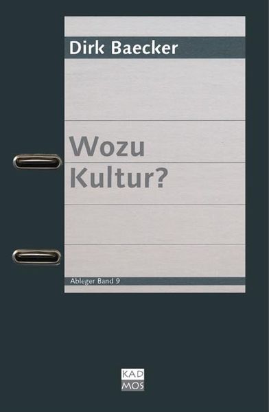 Produktbild: Wozu Kultur?