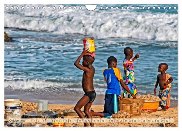 Produktbild: Reise durch Afrika - Ghana (Wandkalender 2026 DIN A4 quer), CALVENDO Monatskalender