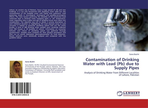 Produktbild: Contamination of Drinking Water with Lead (Pb) due to Supply Pipes
