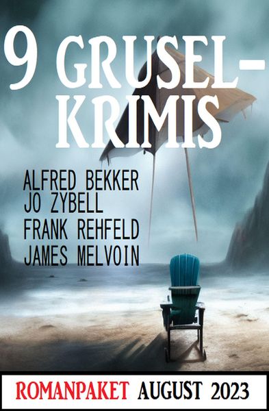 Produktbild: 9 Gruselkrimis August 2023