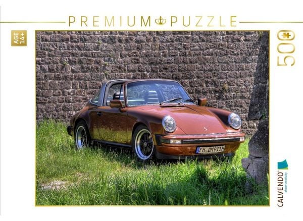CALVENDO Puzzle Ein Motiv aus dem Kalender Porsche 911SC - zwei starke Typen | 500 Teile Lege-Größe 48 × 36 cm Foto-Puzzle für Erwachsene