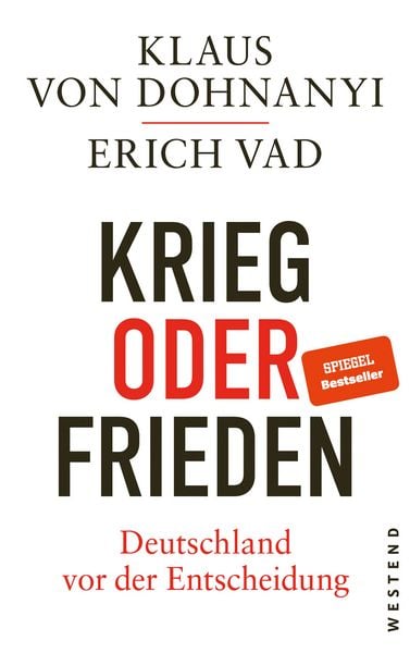 Produktbild: Krieg oder Frieden - Deutschland vor der Entscheidung