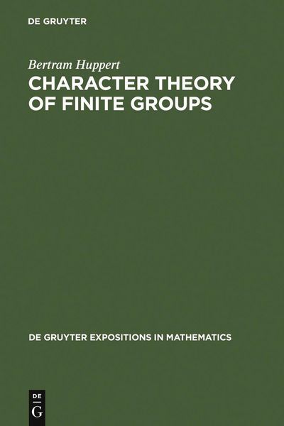 Produktbild: Character Theory of Finite Groups