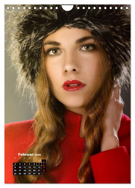 Produktbild: Extrem Make-Up Portraits (Wandkalender 2026 DIN A4 hoch), CALVENDO Monatskalender