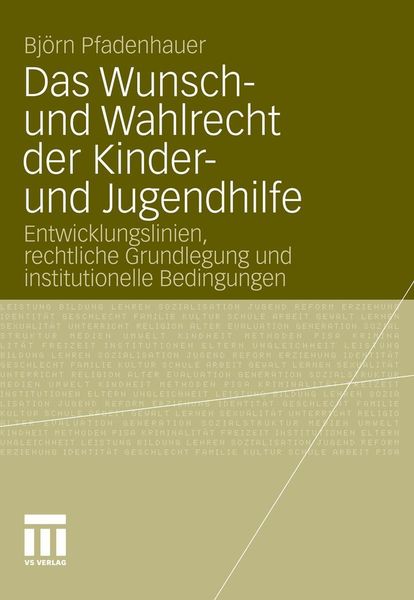 Produktbild: Das Wunsch- und Wahlrecht der Kinder- und Jugendhilfe