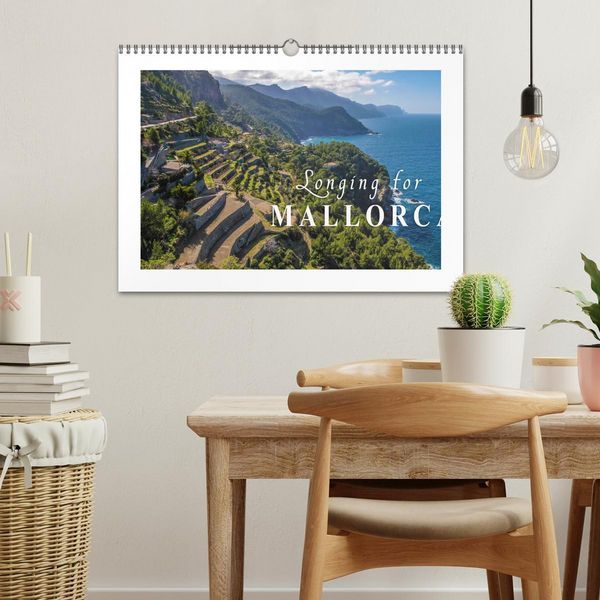 Produktbild: Longing for Mallorca (Wall Calendar 2026 DIN A3 landscape), CALVENDO 12 Month Wall Calendar