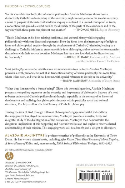 Produktbild: God, Philosophy, Universities