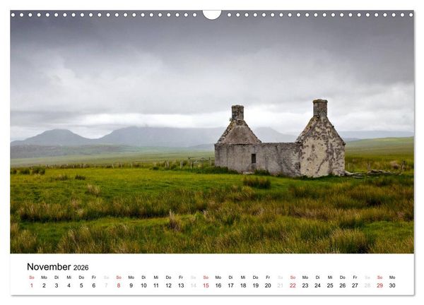 Produktbild: Schottland 2026 - Wildes Land im Norden (Wandkalender 2026 DIN A3 quer), CALVENDO Monatskalender