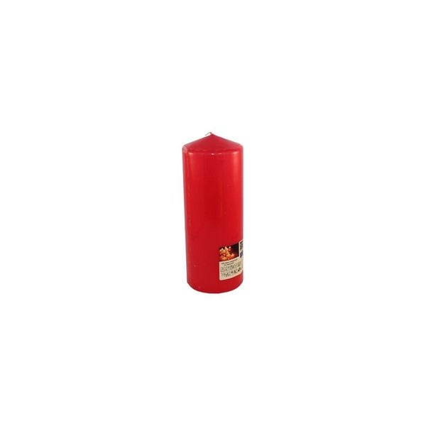 Produktbild: Stumpenkerze rot 80x200mm
