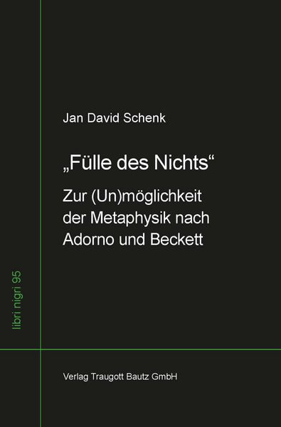 Produktbild: "F&uuml;lle des Nichts"