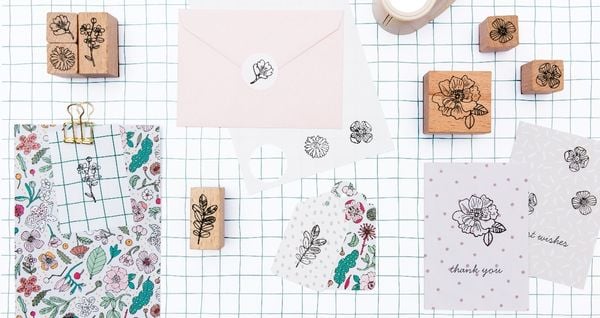 Produktbild: Stempelset, Hygge, Flowers