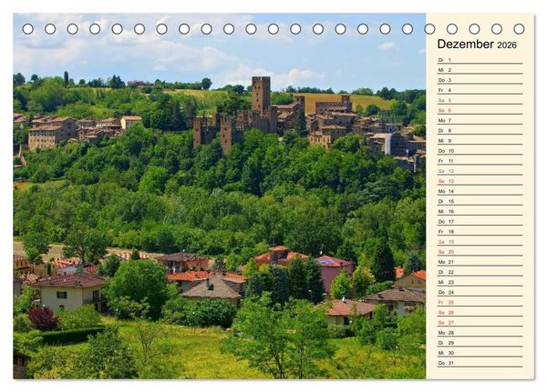 Produktbild: Emilia-Romagna (Tischkalender 2026 DIN A5 quer), CALVENDO Monatskalender