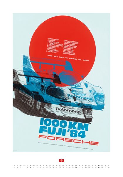 Produktbild: Porsche Rennplakate 2026
