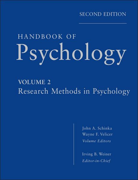 Produktbild: Handbook of Psychology, Volume 2