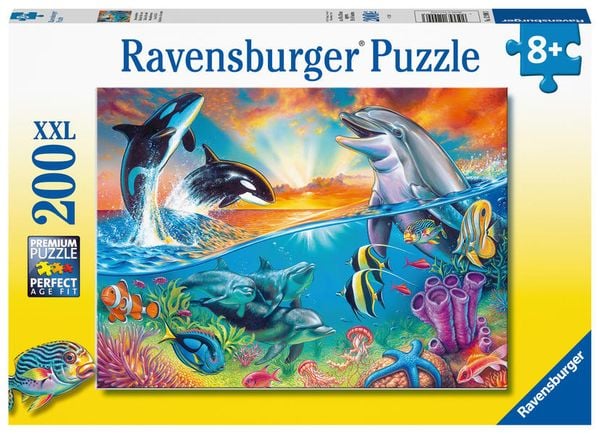Puzzle Ravensburger Ozeanbewohner 200 Teile XXL
