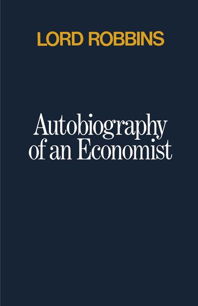 Produktbild: Autobiography of an Economist