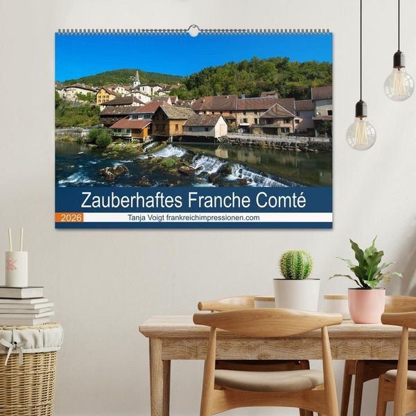 Produktbild: Zauberhaftes Franche Comt&eacute; (Wandkalender 2026 DIN A2 quer), CALVENDO Monatskalender