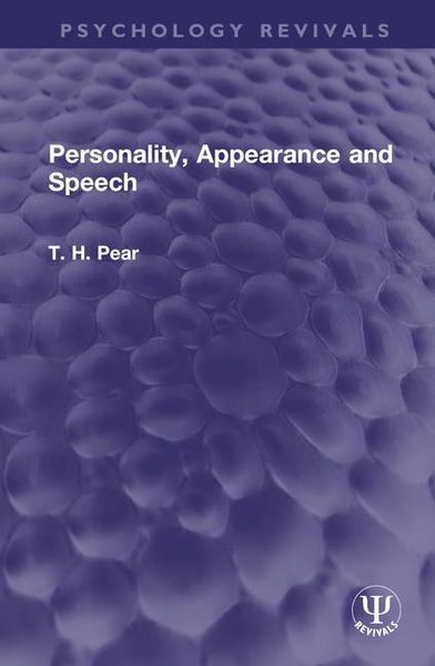 Produktbild: Pear, T: Personality, Appearance and Speech