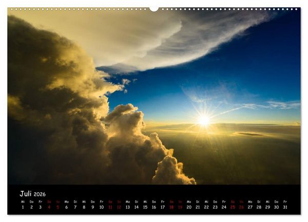 Produktbild: Wolkenwelten (Wandkalender 2026 DIN A2 quer), CALVENDO Monatskalender