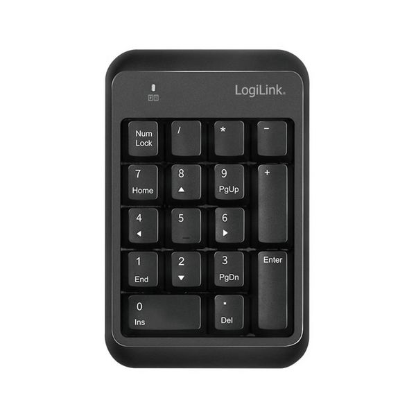 Produktbild: LogiLink ID0201 Bluetooth&reg; Nummernblock Schwarz