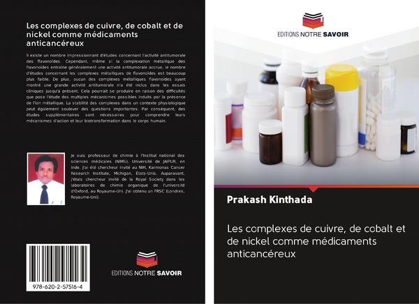 Produktbild: Les complexes de cuivre, de cobalt et de nickel comme m&eacute;dicaments anticanc&eacute;reux
