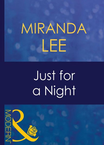 Produktbild: Just For A Night