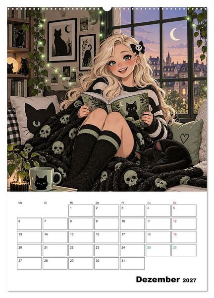 Produktbild: Kim, eben anders normal (hochwertiger Premium Wandkalender 2027 DIN A2 hoch), Kunstdruck in Hochglanz
