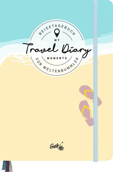 Produktbild: GuideMe Reisetagebuch Travel Diary &bdquo;Flipflops&ldquo;