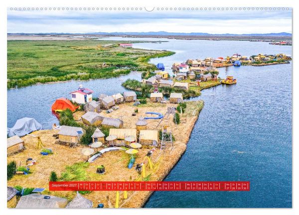 Produktbild: Peru - Magie der Anden (hochwertiger Premium Wandkalender 2027 DIN A2 quer), Kunstdruck in Hochglanz