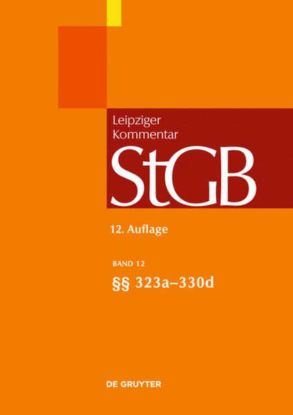 Produktbild: &sect;&sect; 323a-330d