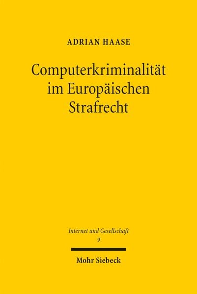 Produktbild: Computerkriminalit&auml;t im Europ&auml;ischen Strafrecht