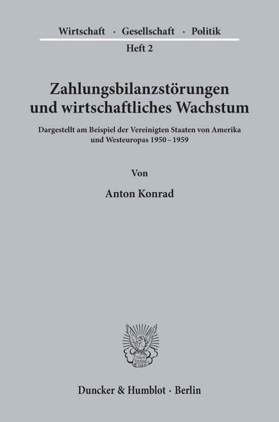 Produktbild: Zahlungsbilanzst&ouml;rungen und wirtschaftliches Wachstum.