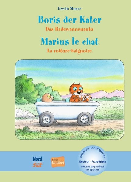 Produktbild: Boris der Kater &ndash; Das Badewannenauto (Deutsch-Franz&ouml;sisch)