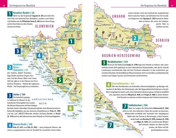 Reise Know-How Reiseführer Kroatien