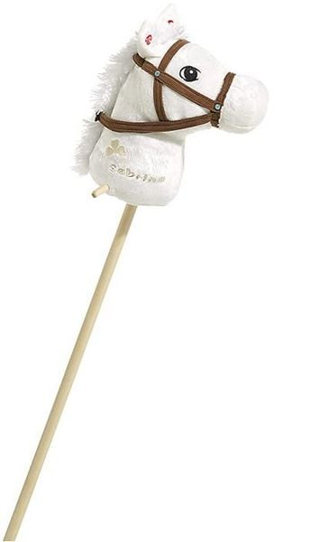 Produktbild: Heunec 740570 - Bibi & Tina, Steckenpferd Sabrina, 100 cm wei&szlig;
