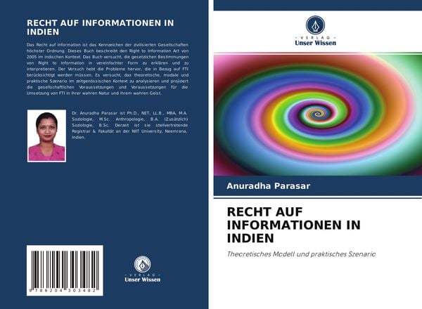 Recht Auf Informationen in Indien, Taschenbuch von Anuradha Parasar, Verlag Unser Wissen, 9786204303482