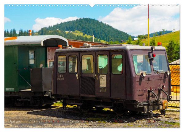 Produktbild: Waldbahnen in Rum&auml;nien - Die letzten Mocanitas (hochwertiger Premium Wandkalender 2026 DIN A2 quer), Kunstdruck in Hochglanz