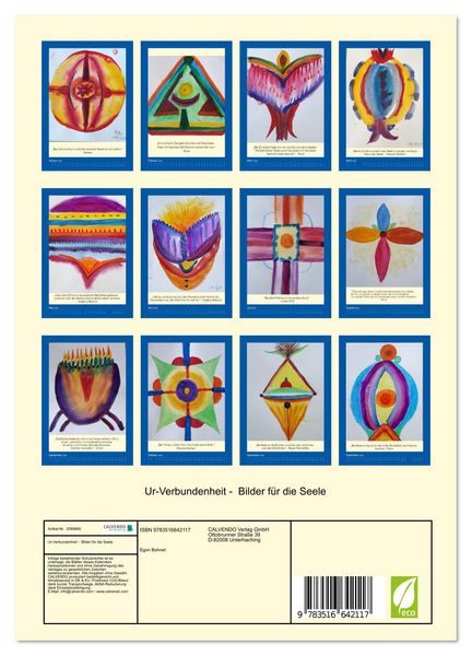 Produktbild: Ur-Verbundenheit - Bilder f&uuml;r die Seele (Wandkalender 2026 DIN A4 hoch), CALVENDO Monatskalender