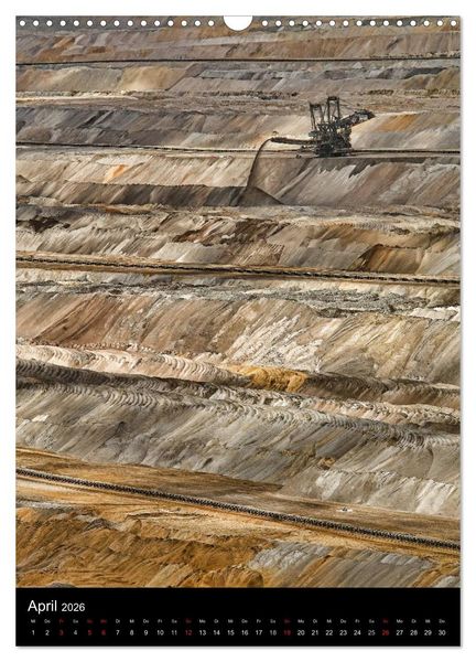 Produktbild: Der Tagebau Hambach (Wandkalender 2026 DIN A3 hoch), CALVENDO Monatskalender