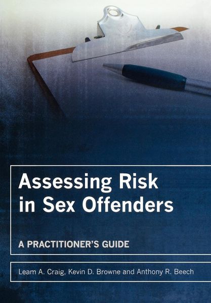Produktbild: Assessing Risk in Sex Offenders